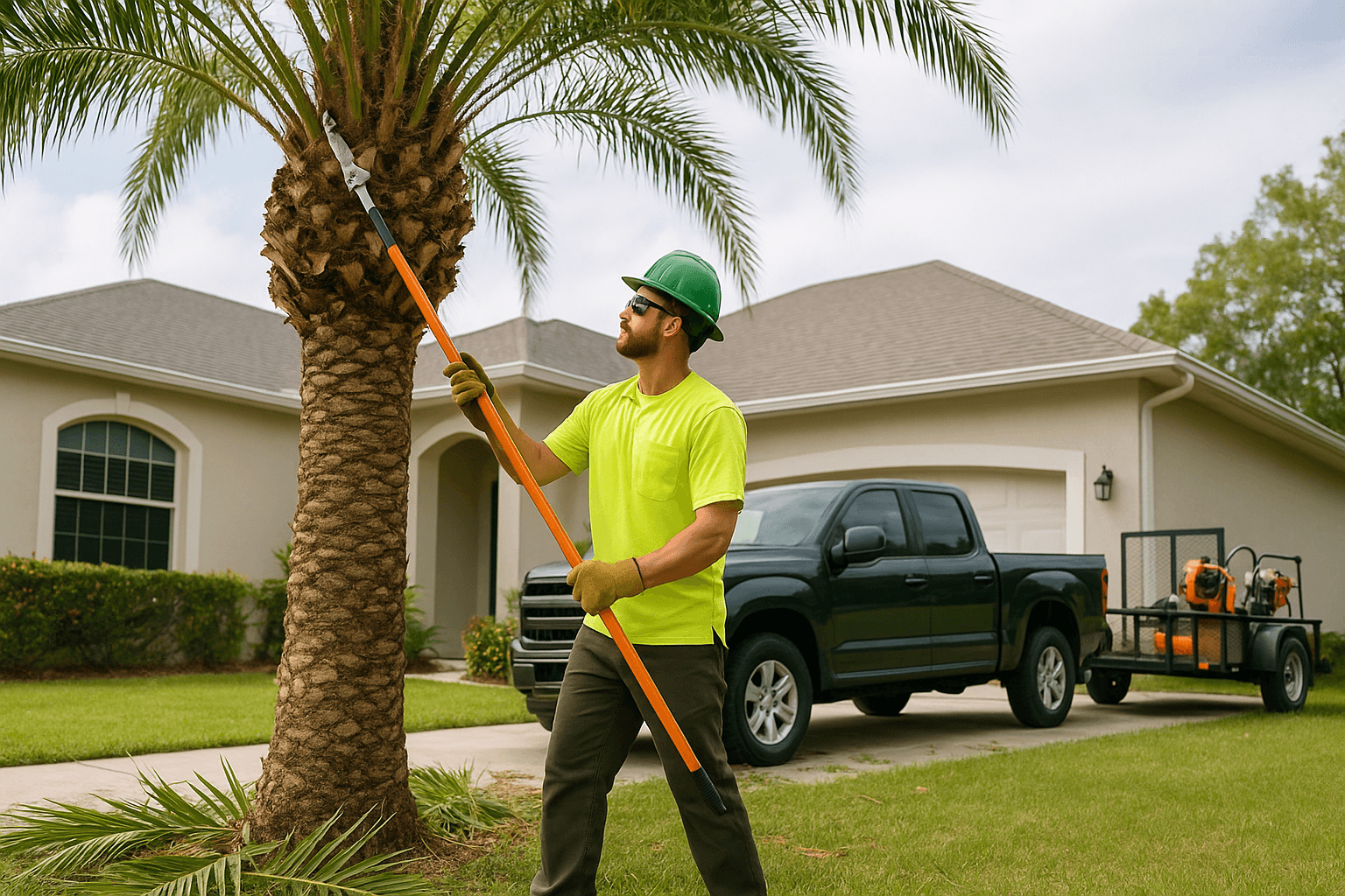 James & Son Tree and Crane Service hero image